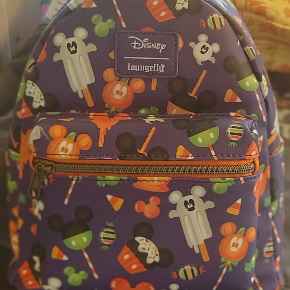 Loungefly Purple Kids Backpack Sold Out Glow In Dark
